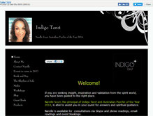 Tablet Screenshot of indigotarot.net